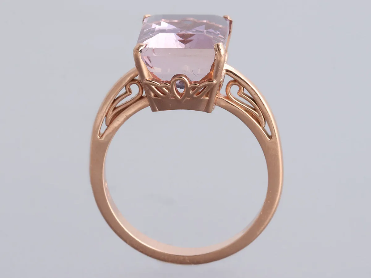 14K Rose Gold Ametrine Ring