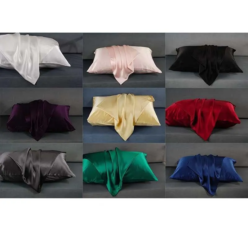 19 Momme Silk Pillowcase - Hidden zip - King size - custom and wholesale