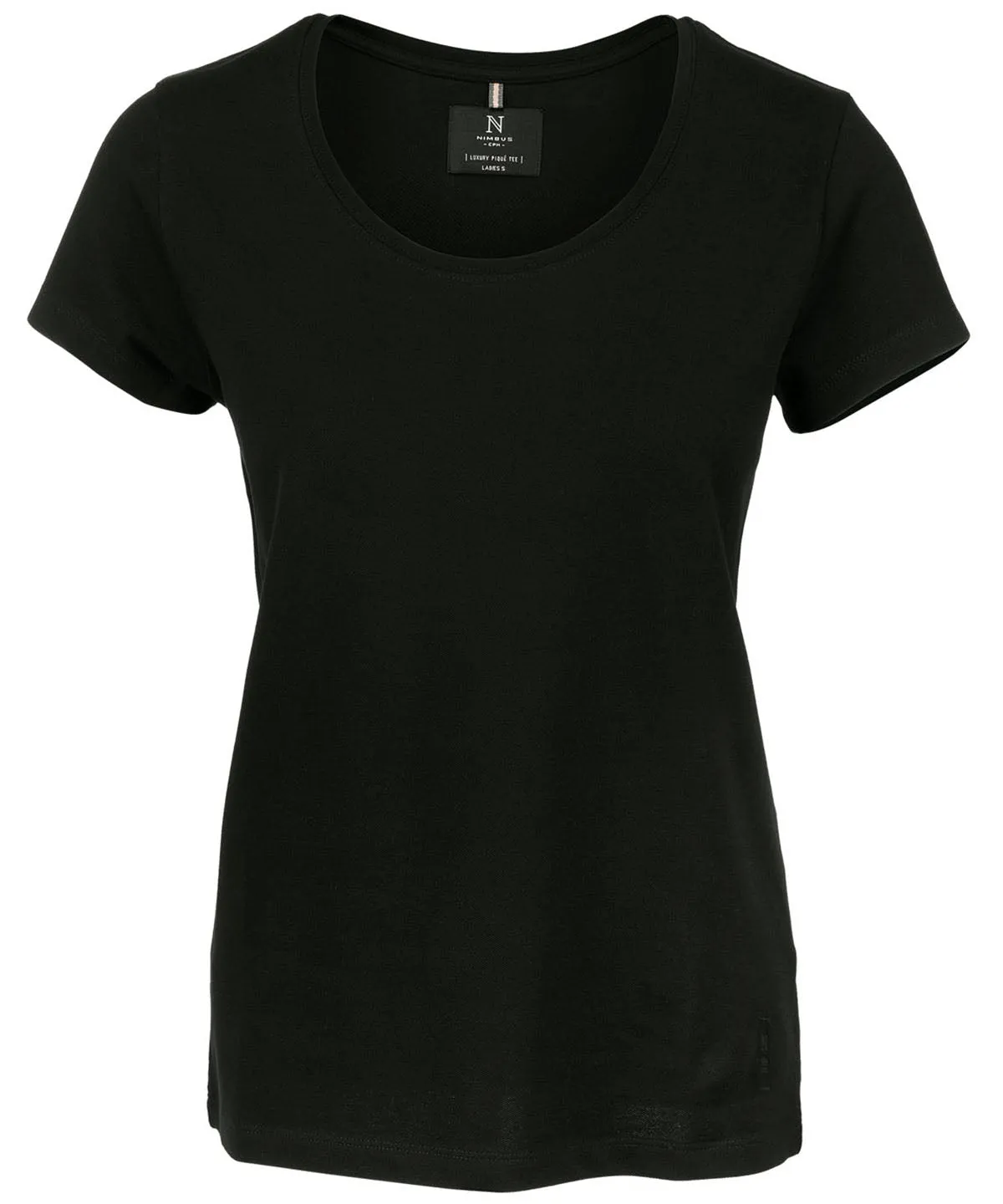 Black - Women’s Danbury – the piqué tee