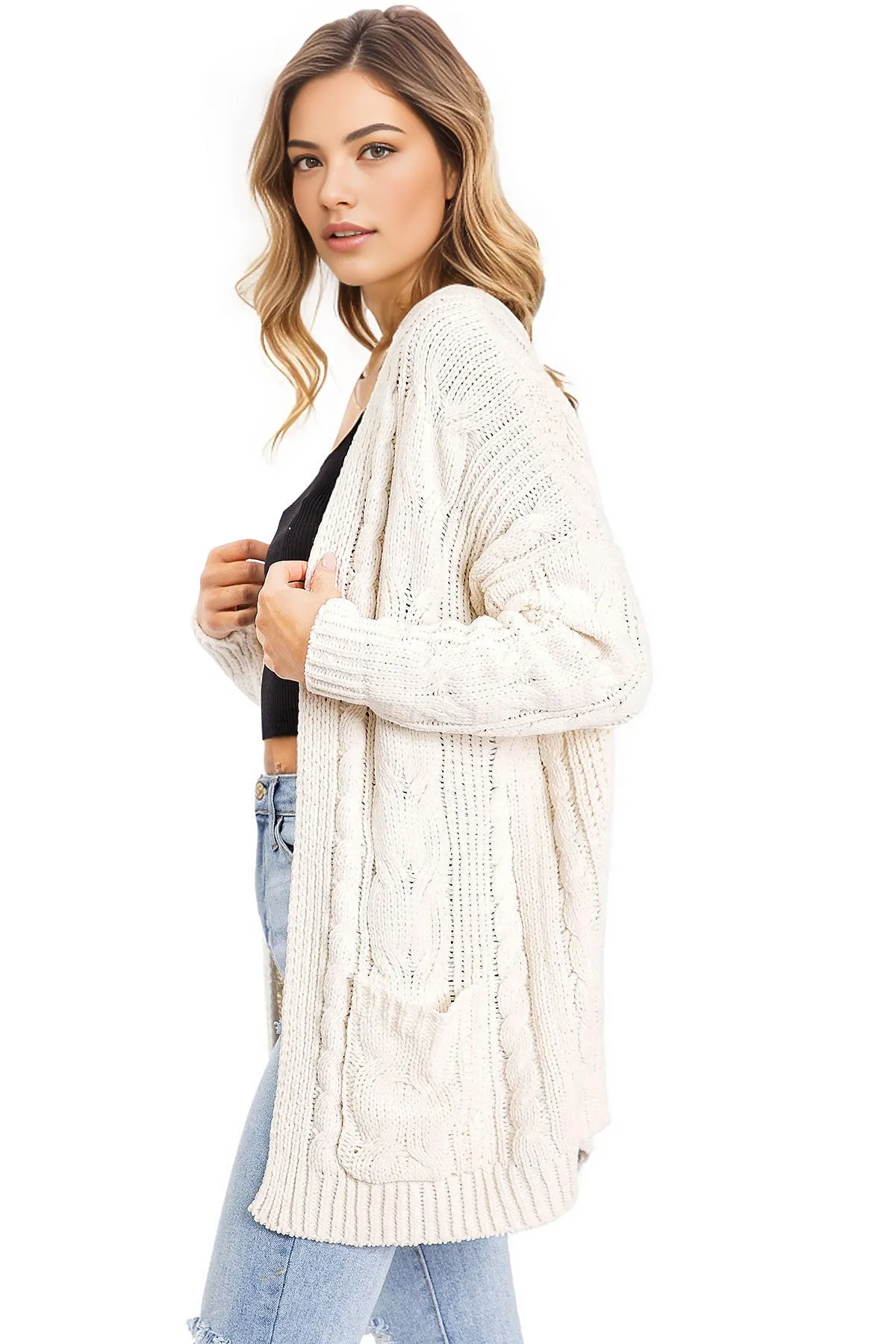 Cable Knit Cardigan