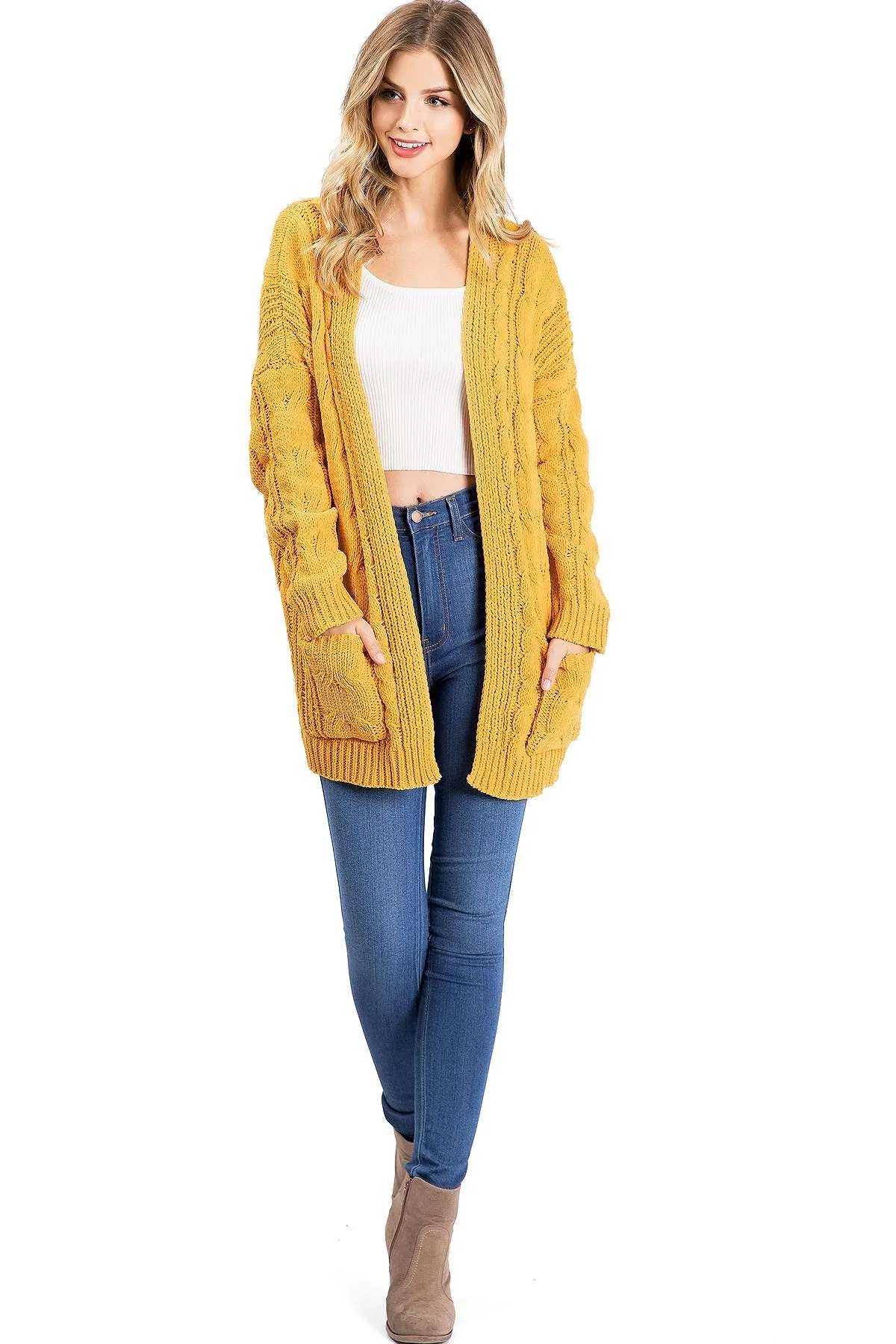 Cable Knit Cardigan