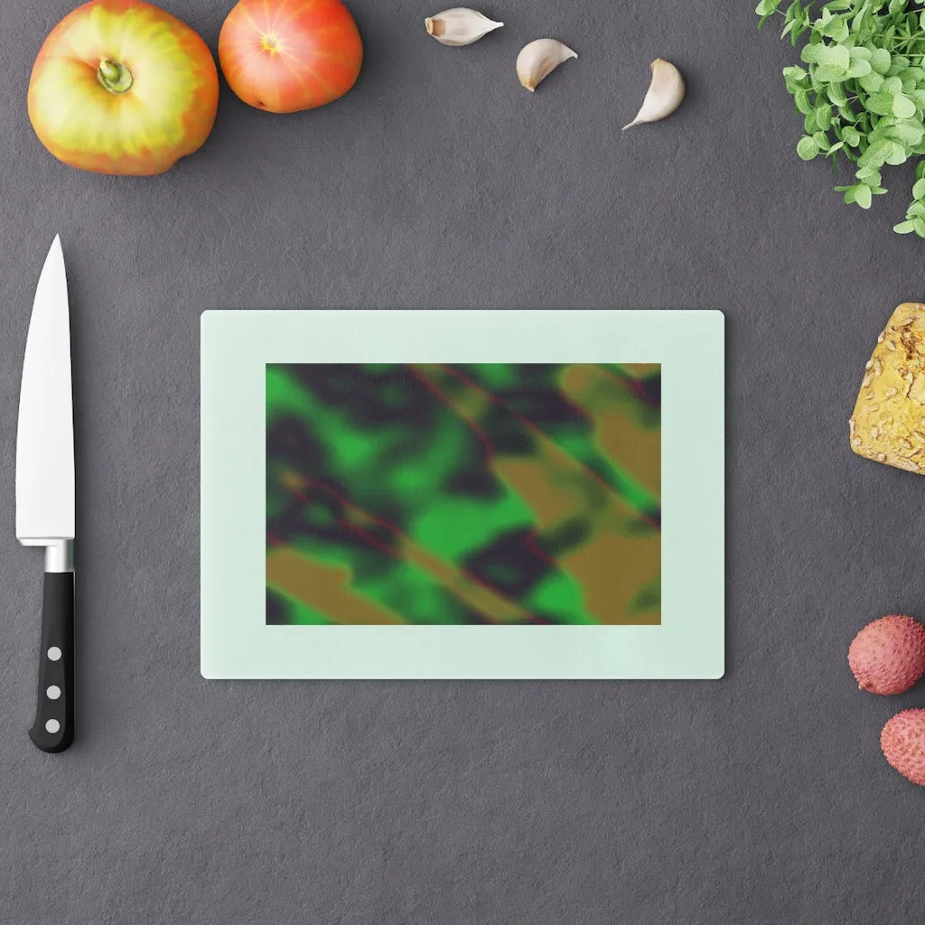 Colorful Painting Cutting Board