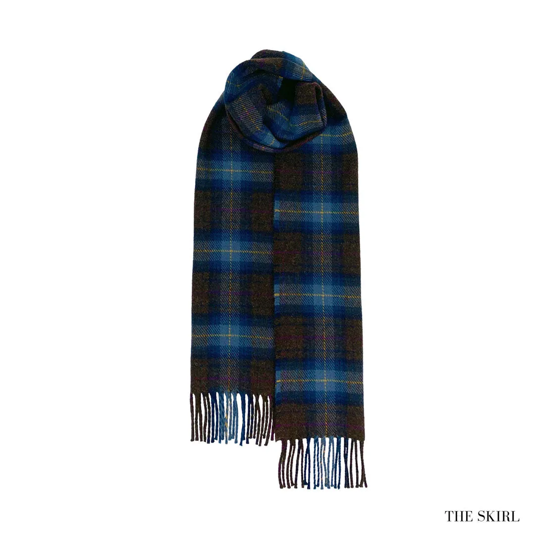 Contemporary Tartan Lambswool Scarf