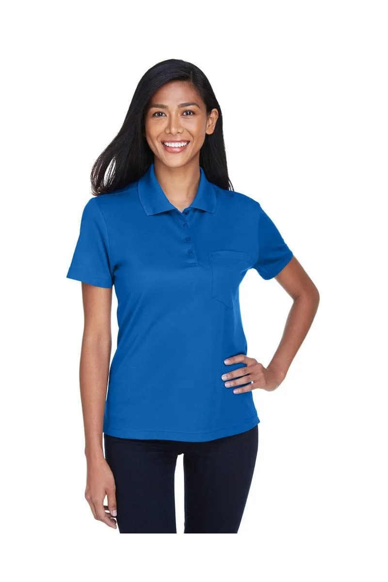 Core 365 78181P: Ladies' Origin Performance Pique Polo with Pocket