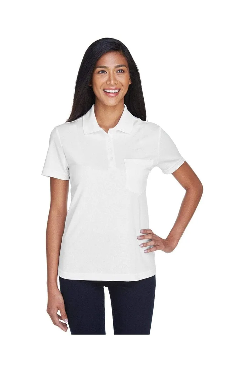 Core 365 78181P: Ladies' Origin Performance Pique Polo with Pocket