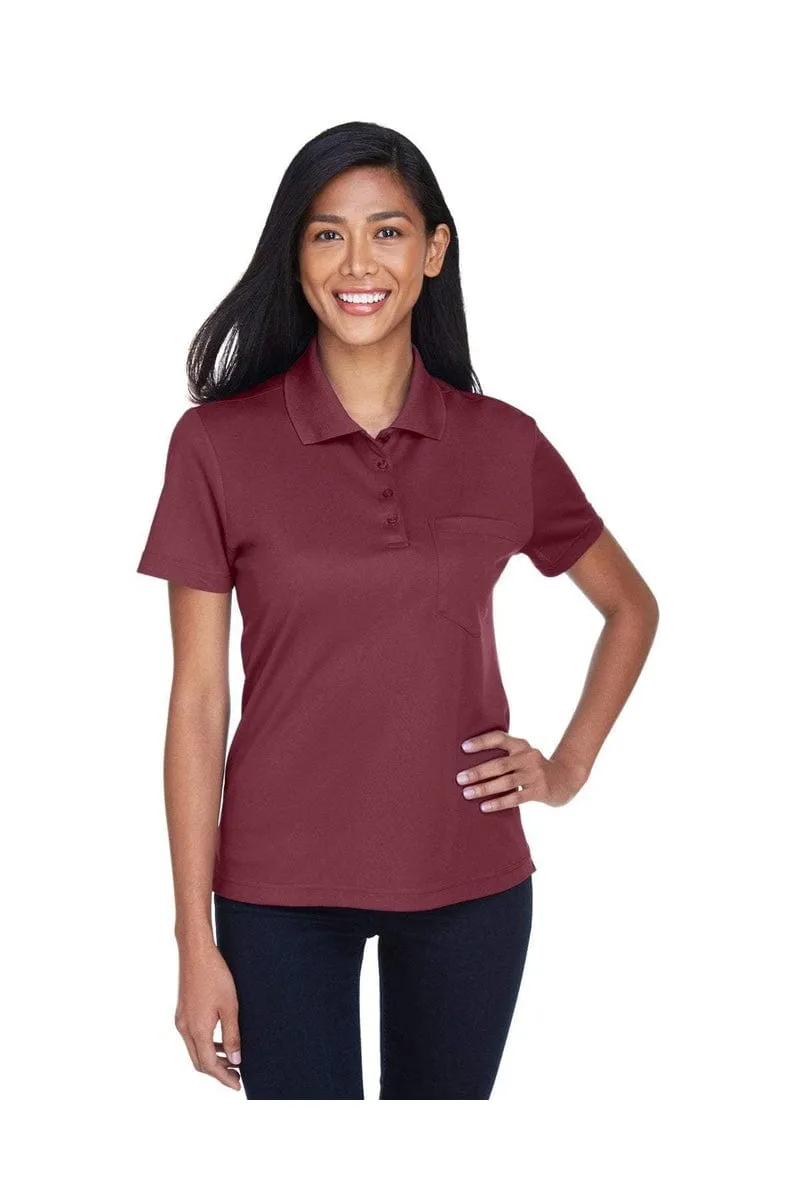 Core 365 78181P: Ladies' Origin Performance Pique Polo with Pocket