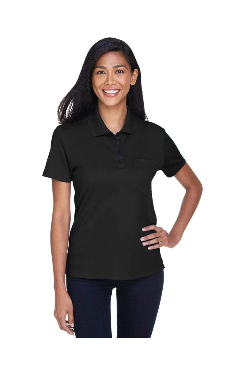 Core 365 78181P: Ladies' Origin Performance Pique Polo with Pocket