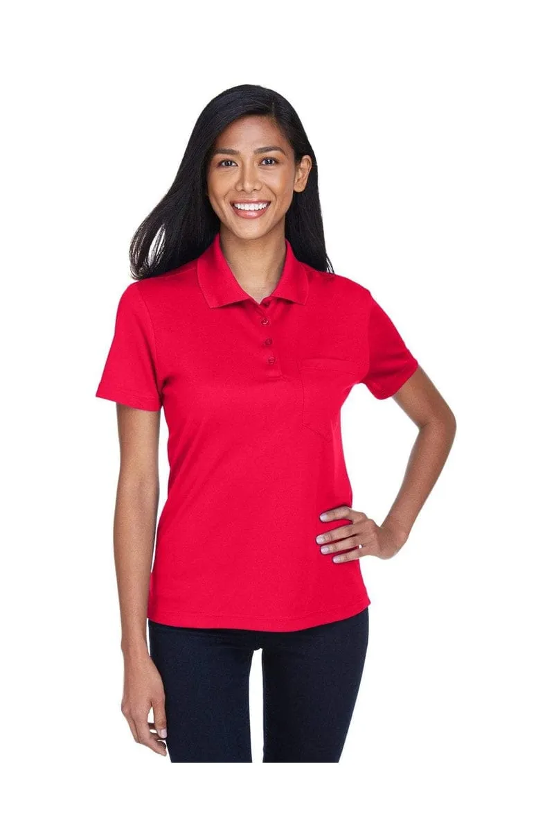 Core 365 78181P: Ladies' Origin Performance Pique Polo with Pocket