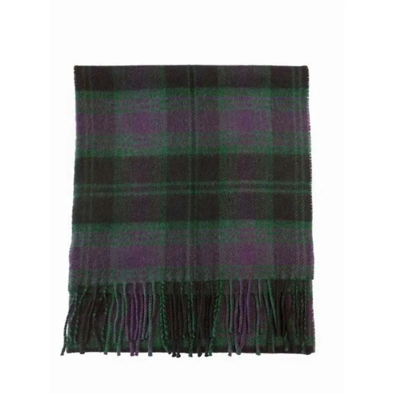 County Carlow Tartan Lambswool Scarf