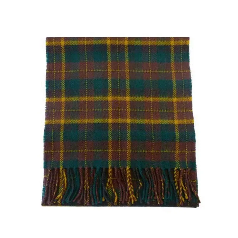 County Monaghan Tartan Lambswool Scarf