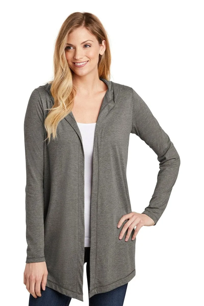 District DT156: Women's Perfect Tri Hooded Cardigan