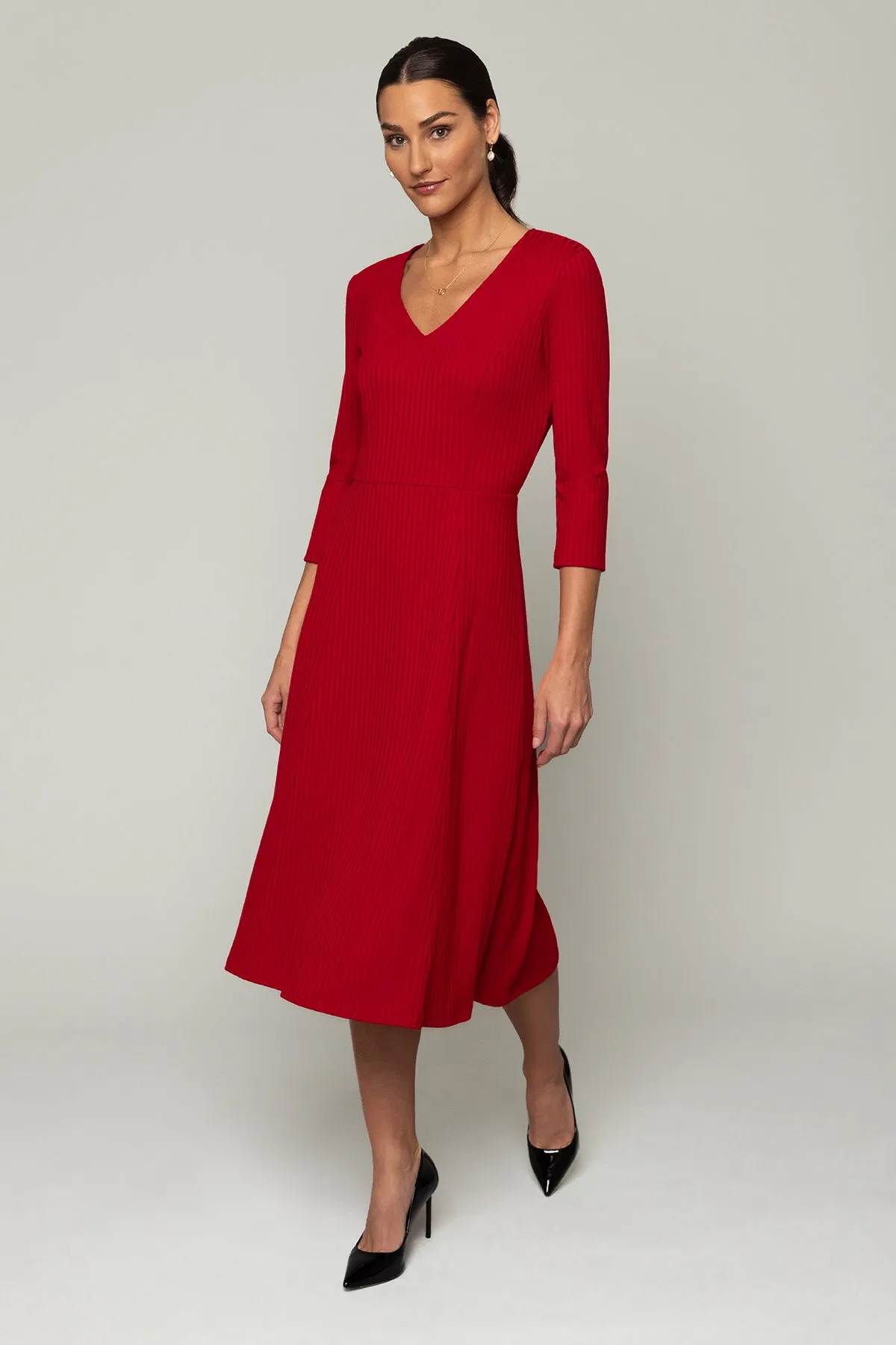 Faith Dress - Bright Red