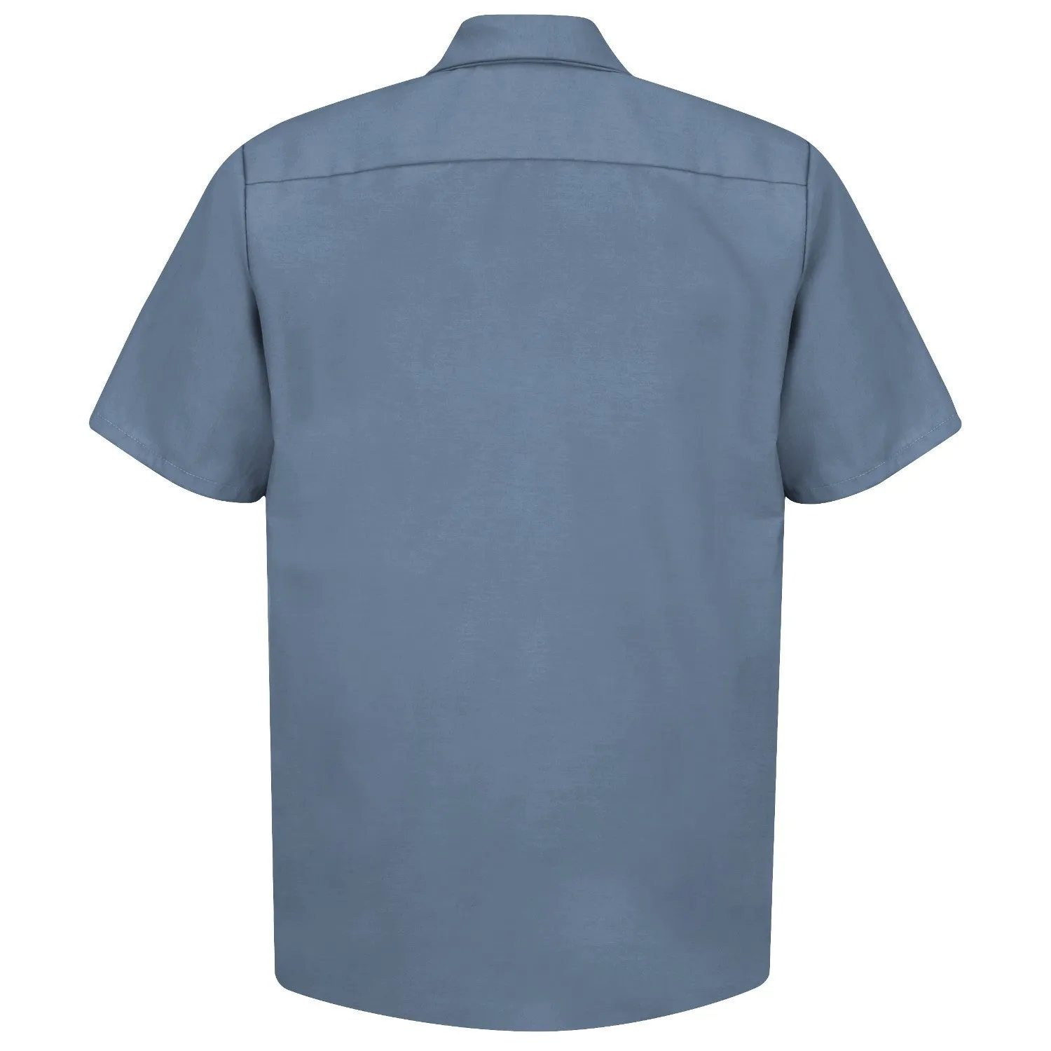 Industrial Work Shirt Short Sleeve - Postman Blue