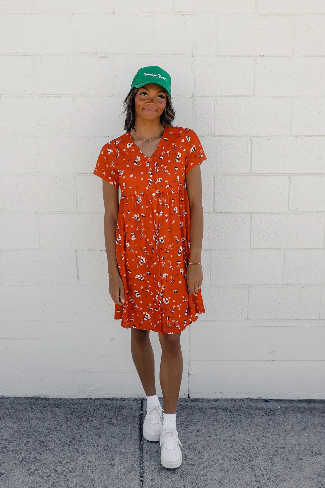 Jackie Button Down Dress