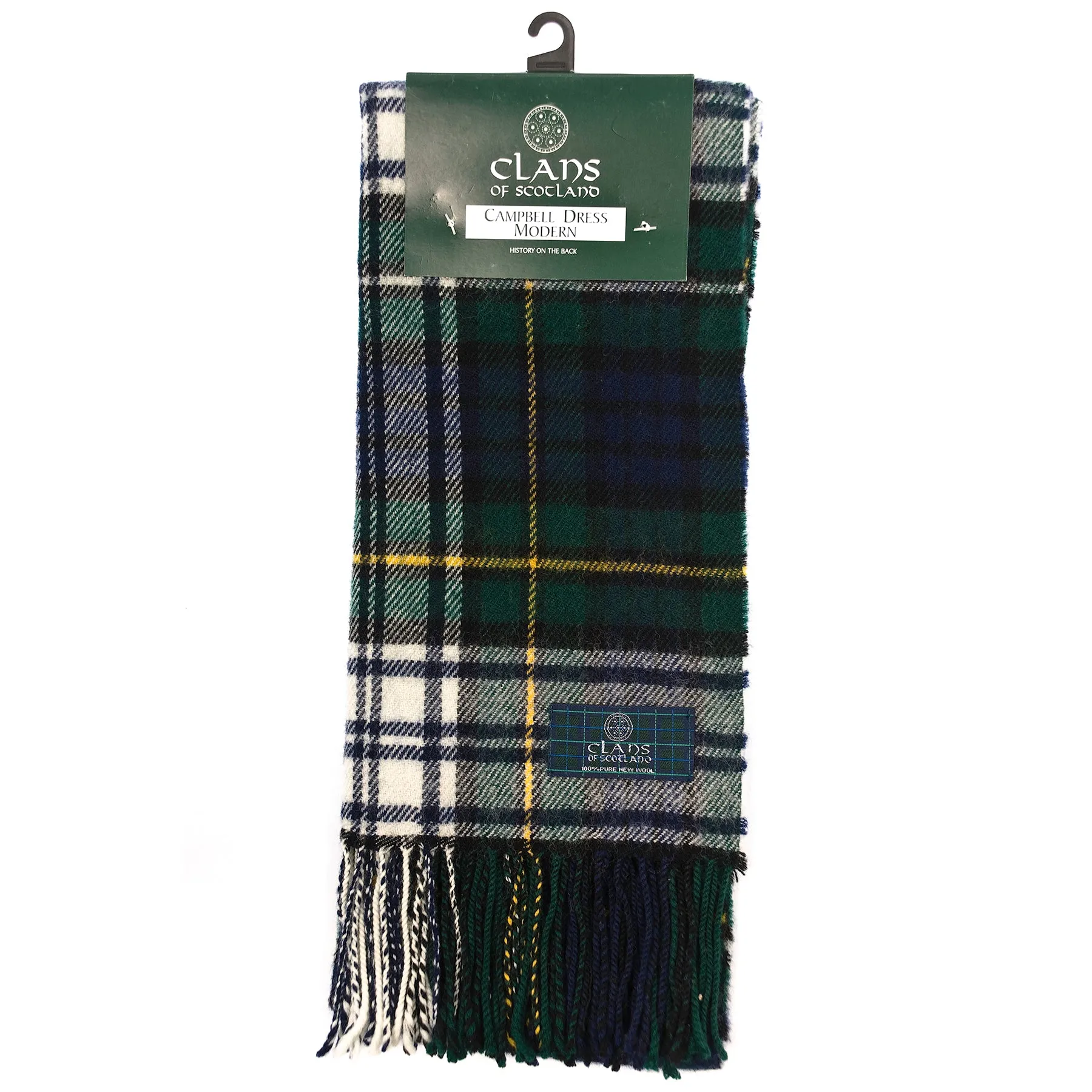 Lambswool Scottish Tartan Clan Scarf  Campbell Dress