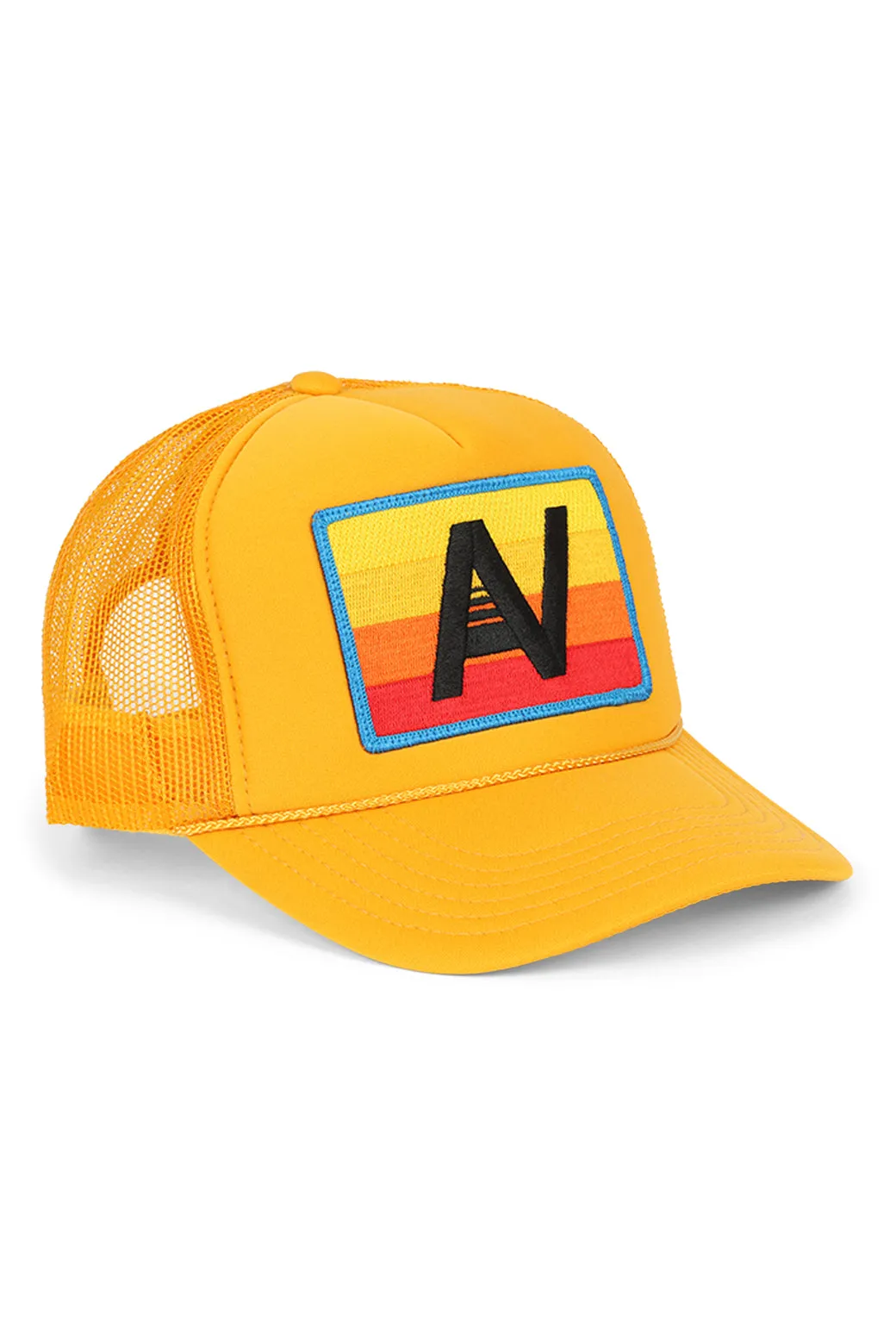 LOGO RAINBOW VINTAGE TRUCKER HAT