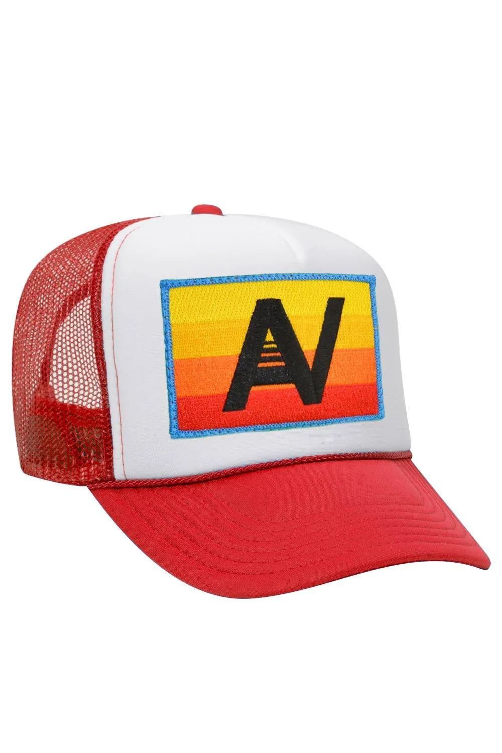 LOGO RAINBOW VINTAGE TRUCKER HAT