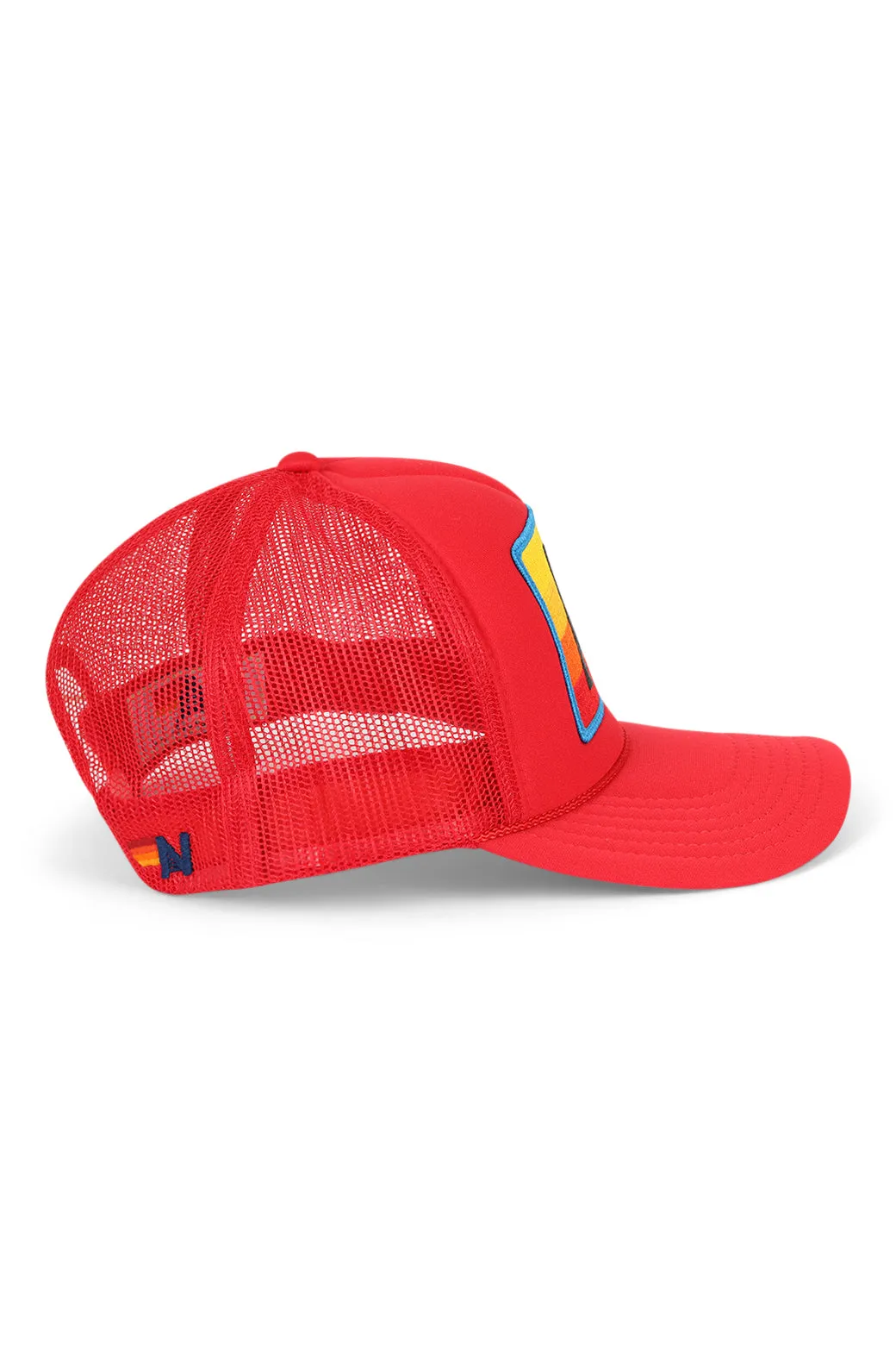 LOGO RAINBOW VINTAGE TRUCKER HAT