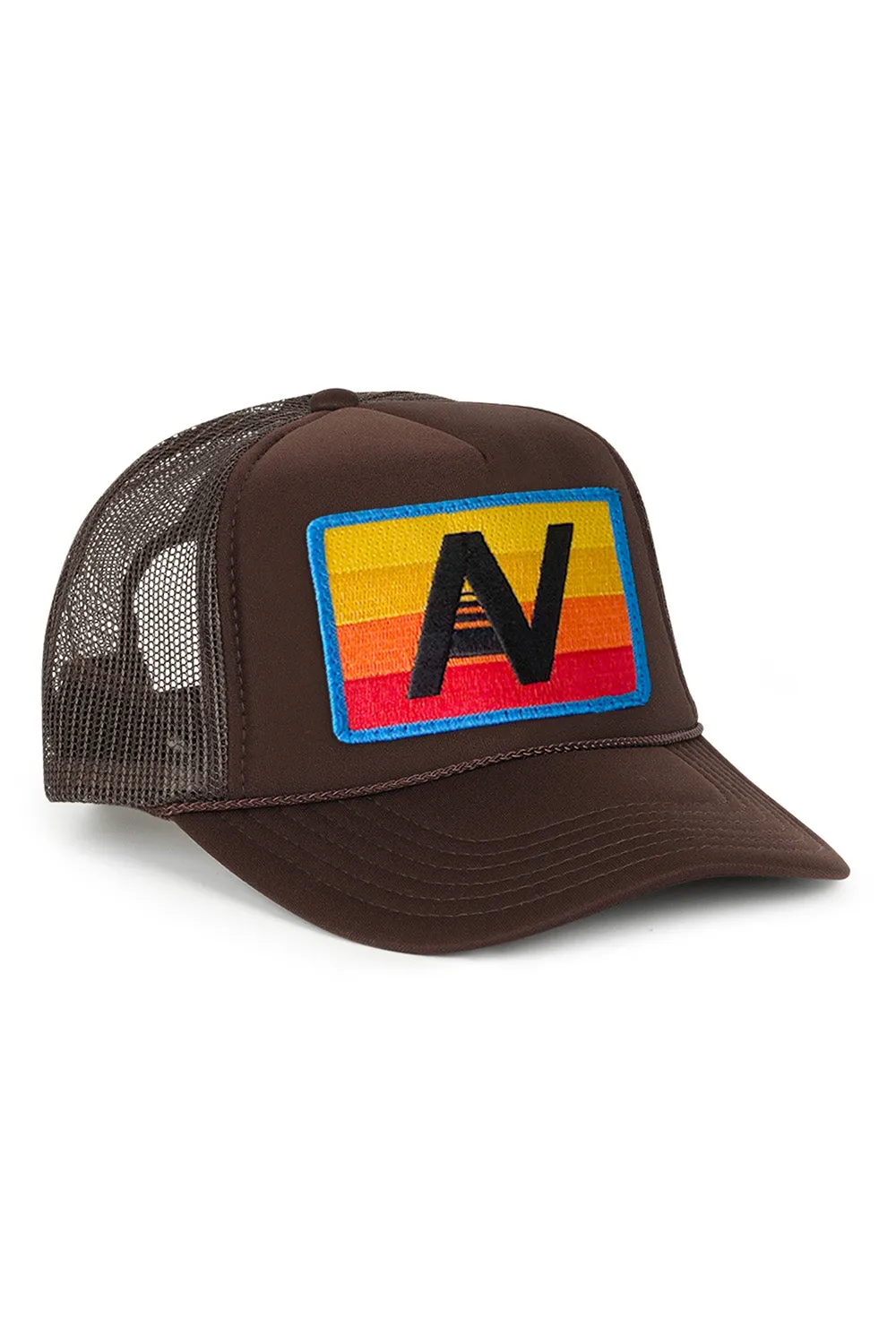 LOGO RAINBOW VINTAGE TRUCKER HAT