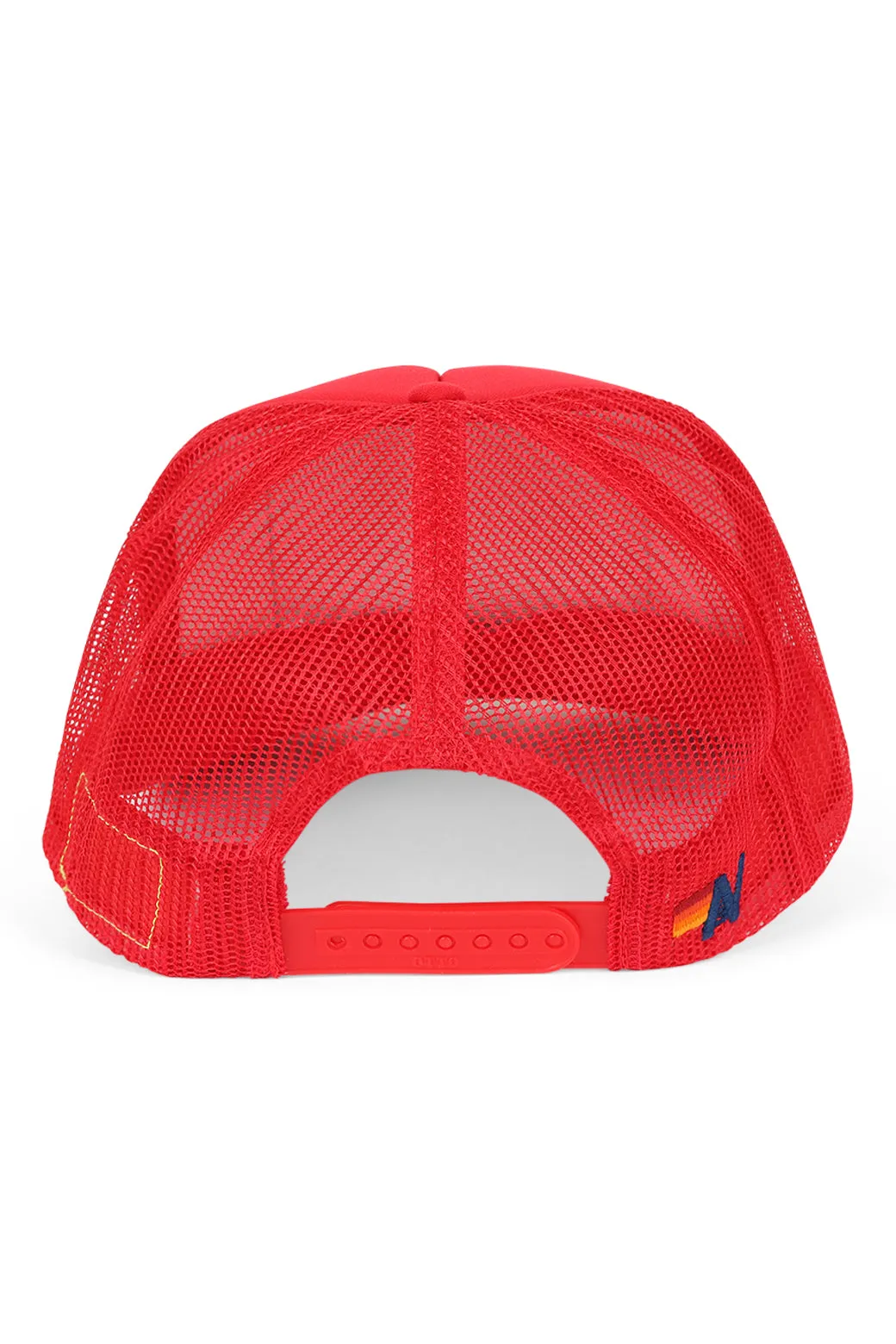 LOGO RAINBOW VINTAGE TRUCKER HAT