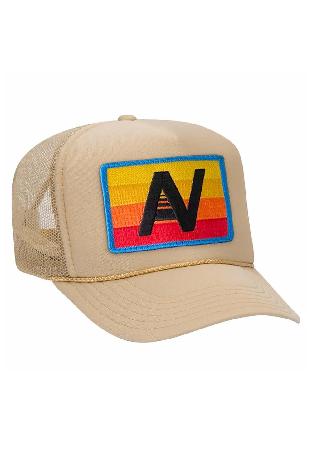 LOGO RAINBOW VINTAGE TRUCKER HAT