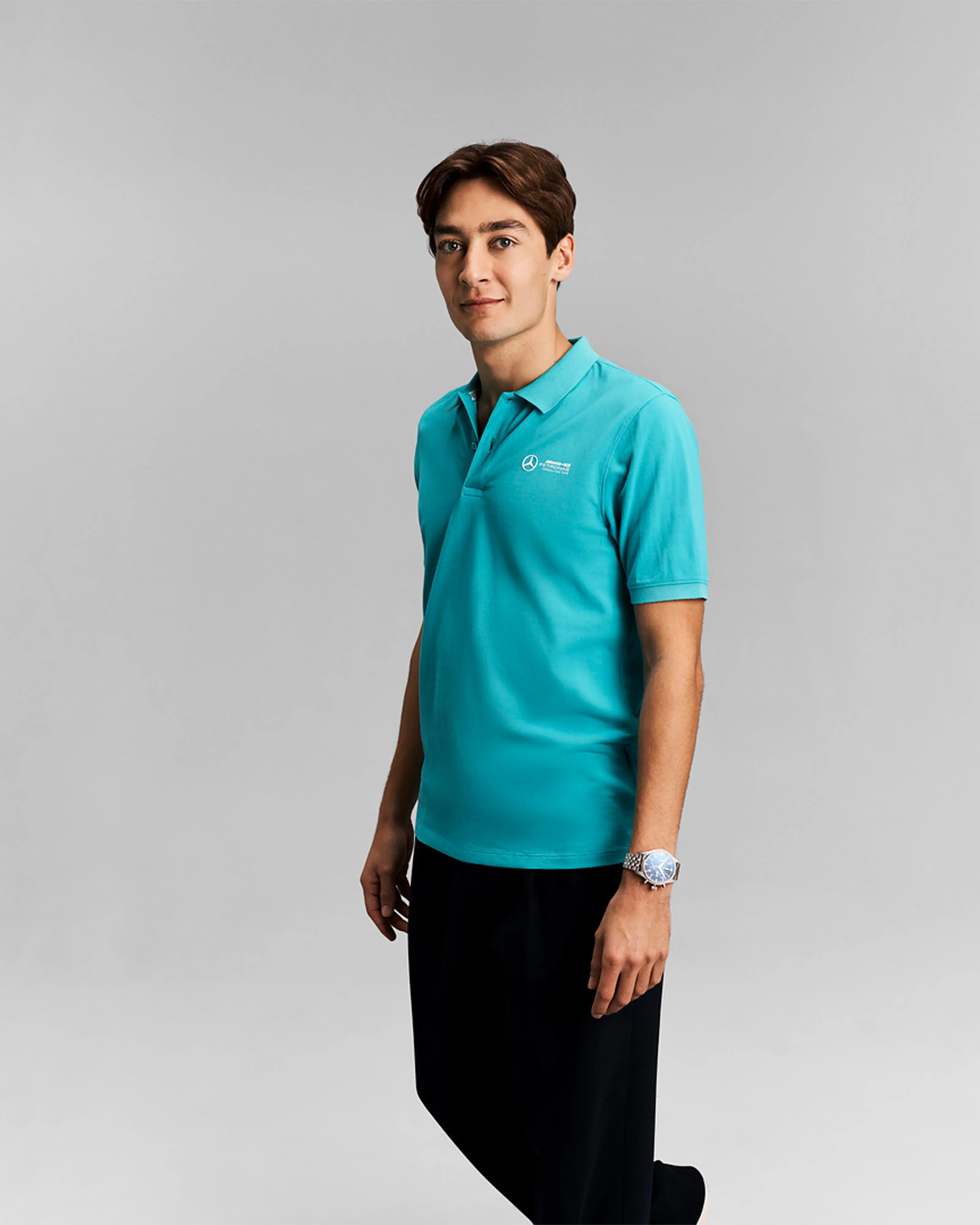 Mens Polo Real Teal