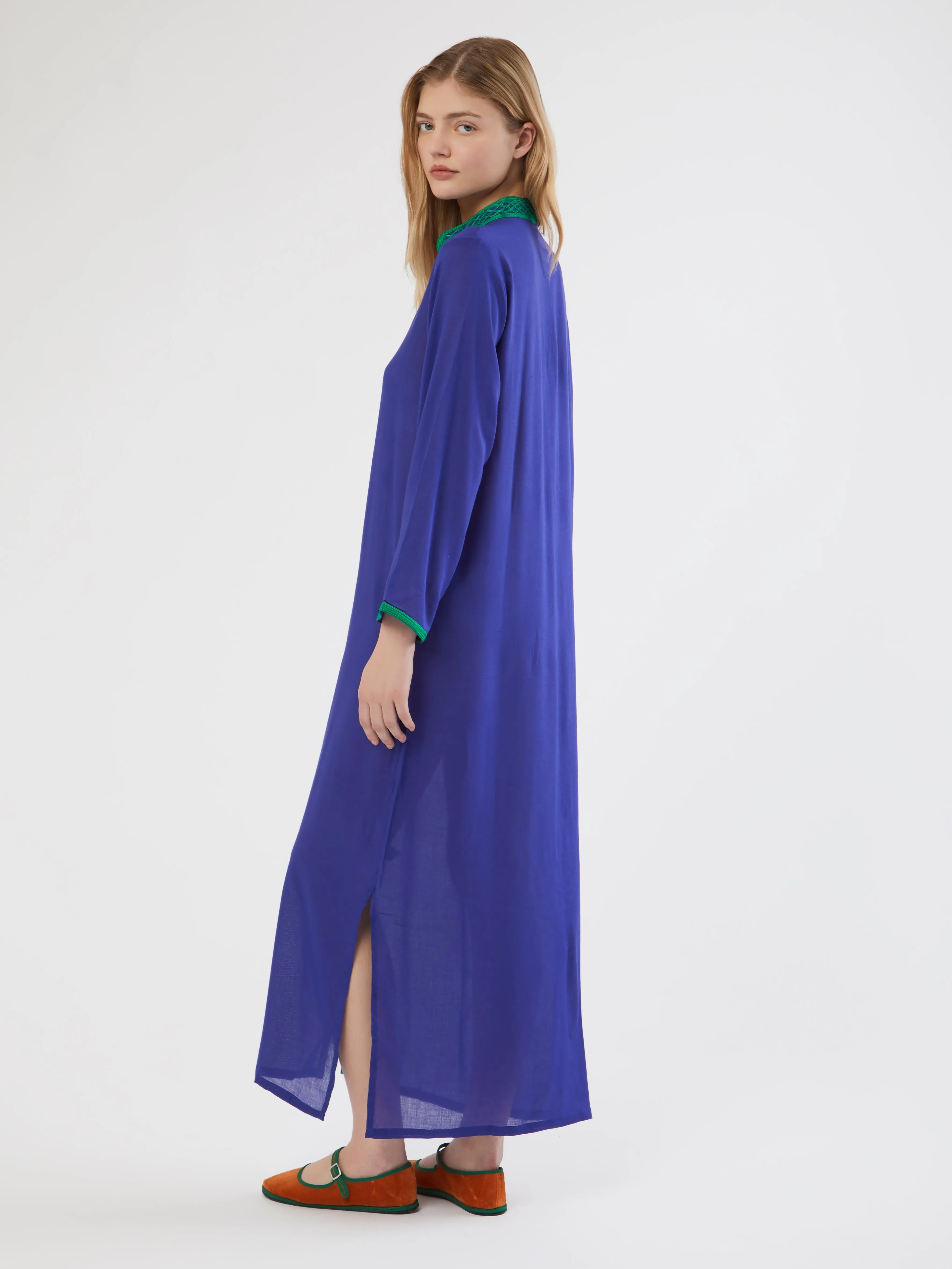 Moroccan Hind cotton kaftan