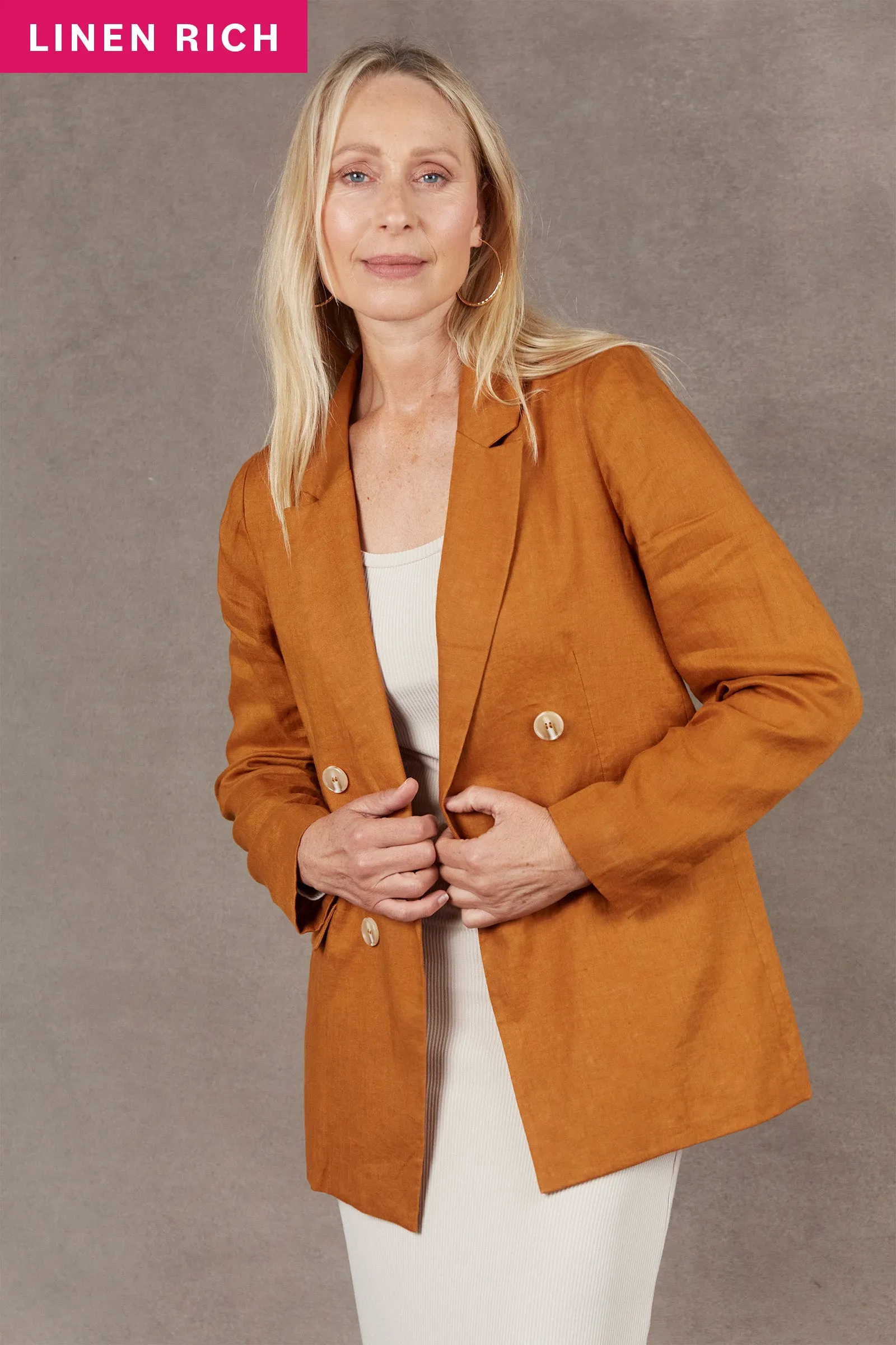 Nama Blazer - Ochre