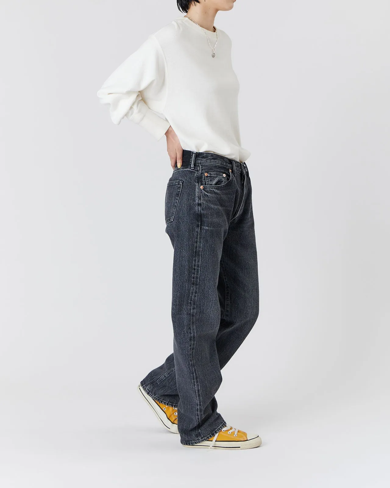 ORDINARY JEANS(BLACK)