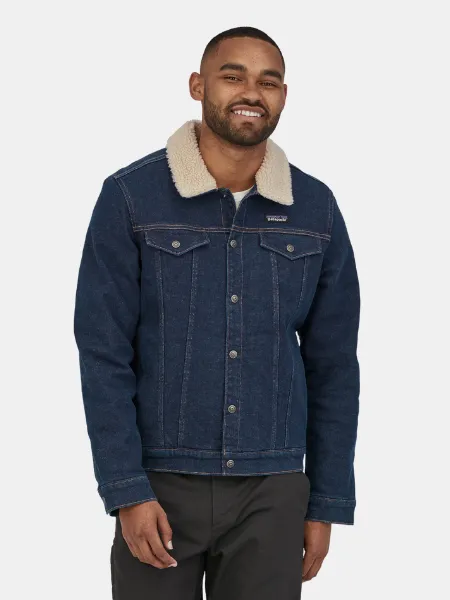 PATAGONIA MEN'S PILE-LINED TRUCKER JACKET