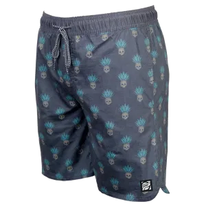 Performance Skully 22" Boardshort- Black