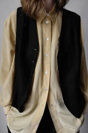 PURE SILK VANILLA VINTAGE SHIRT