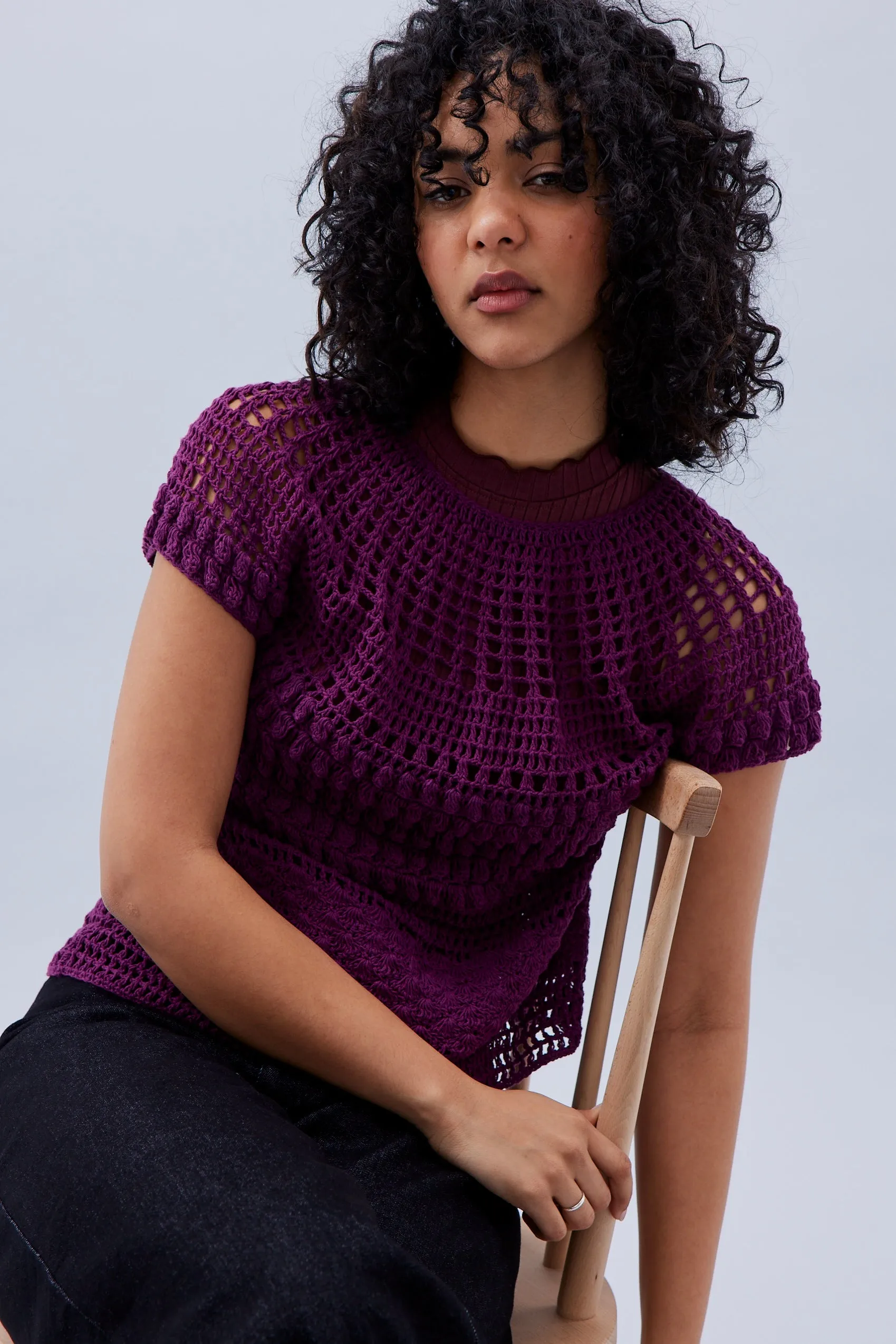 Ripple Crochet Top