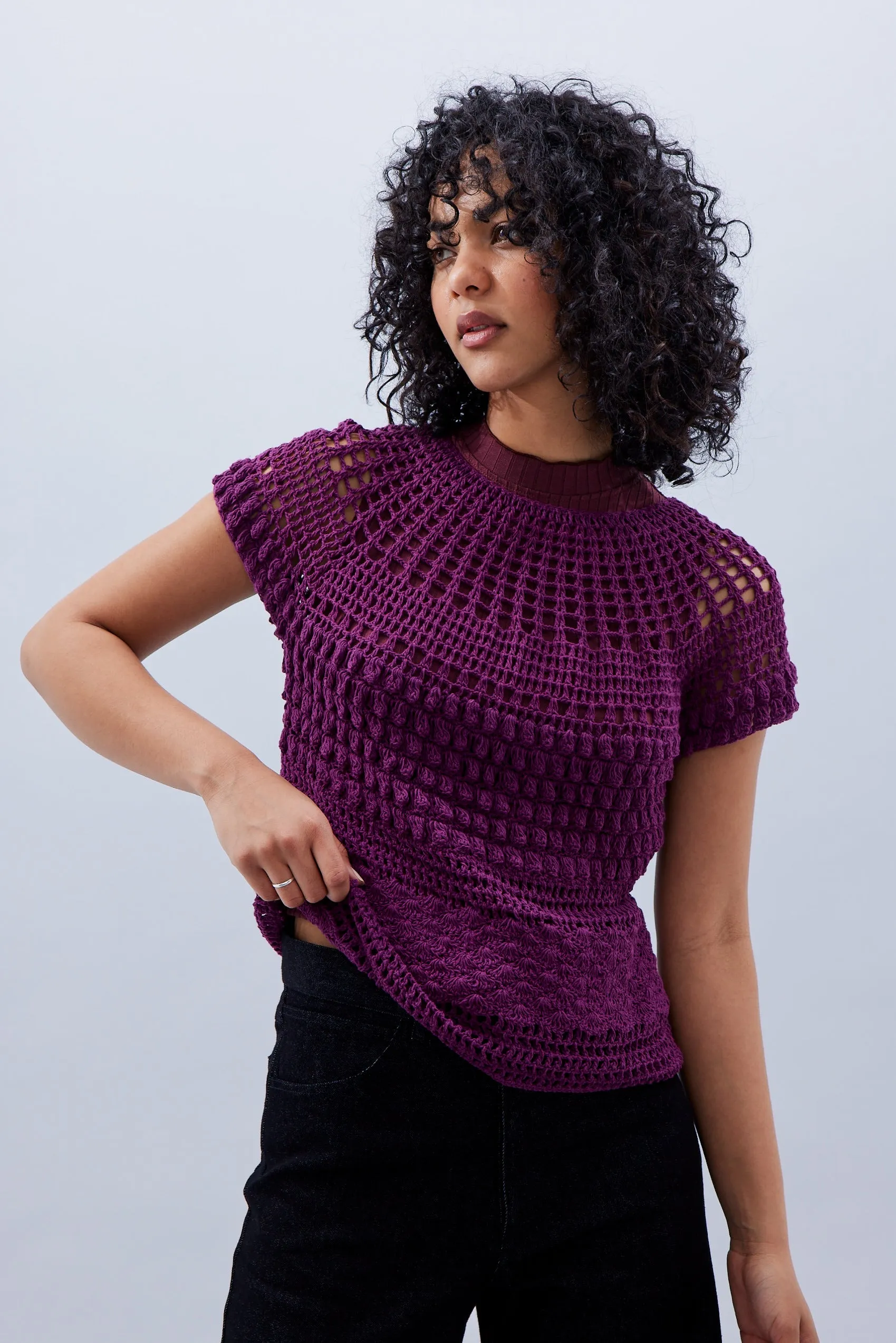 Ripple Crochet Top