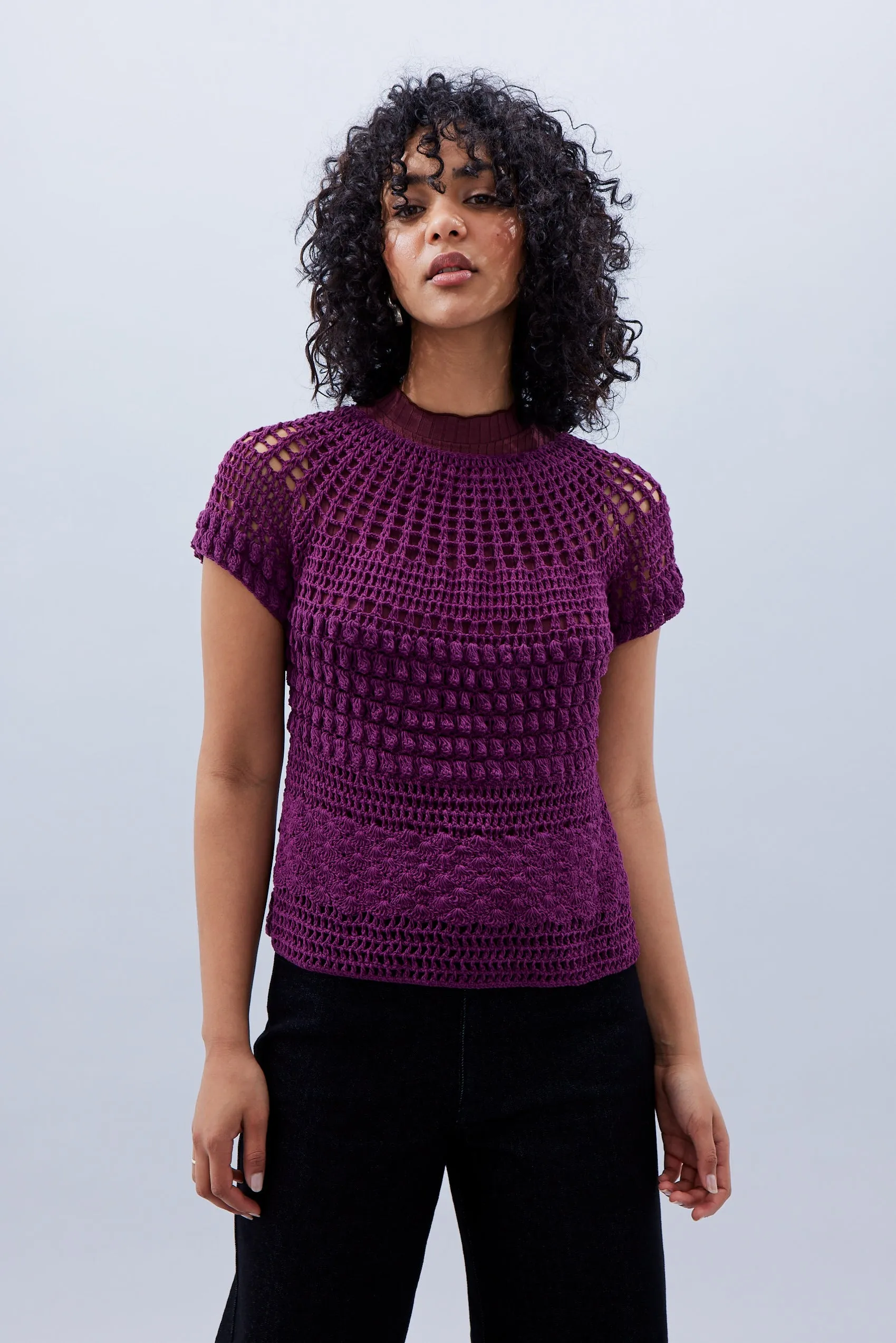 Ripple Crochet Top