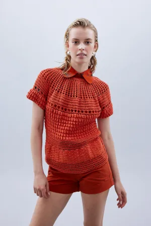 Ripple Crochet Top