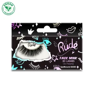 Rude - Essential Faux Mink 3D Lashes - Spellbound