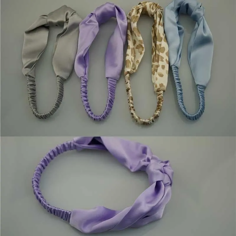 Silk Knot Headband - custom and wholesale