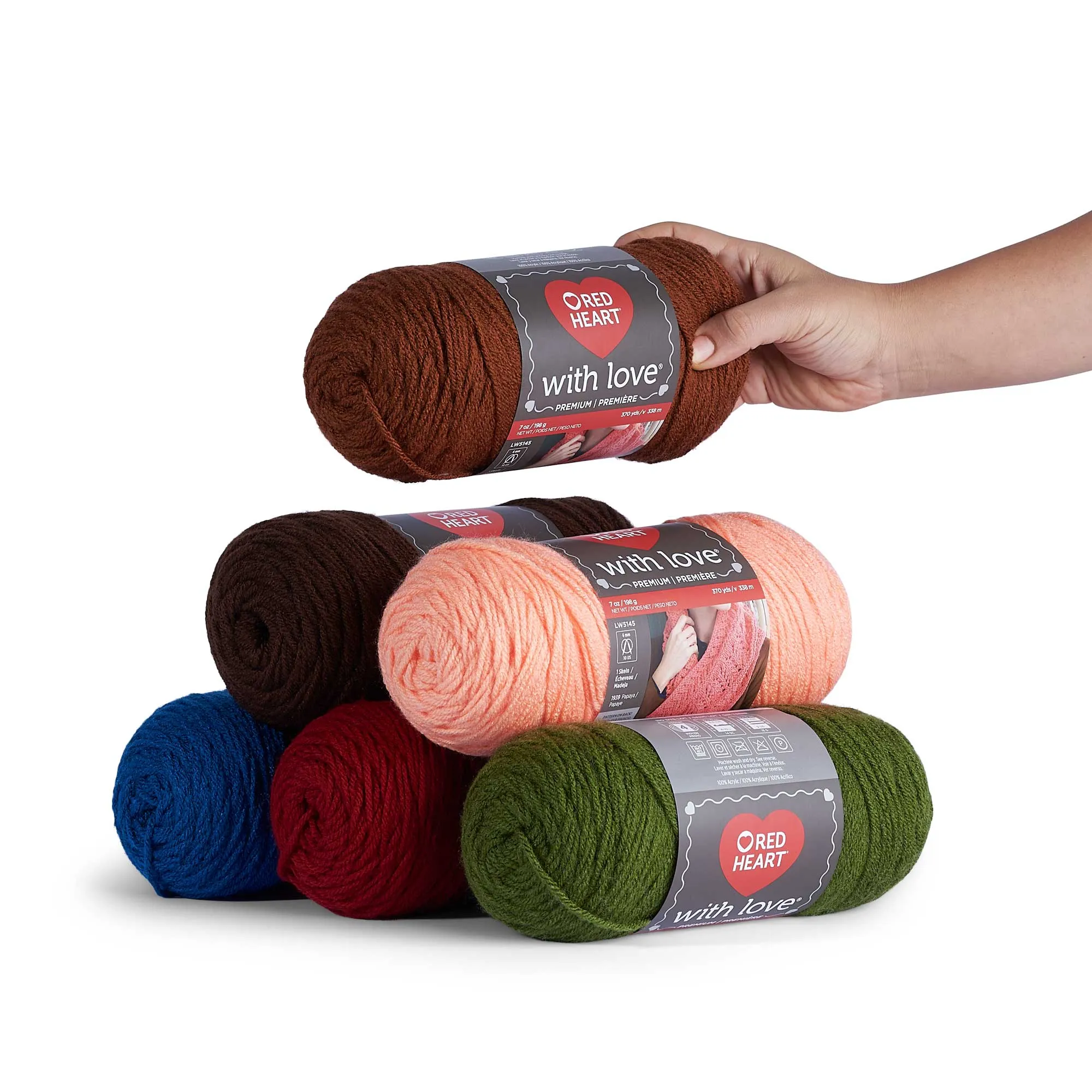 The Crochet Crowd Curated Box, Red Heart With Love - Discontinued item