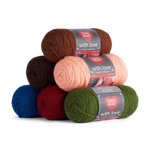 The Crochet Crowd Curated Box, Red Heart With Love - Discontinued item