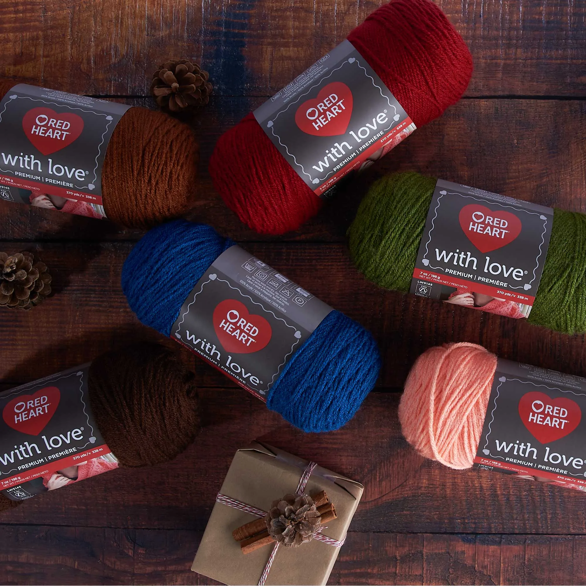 The Crochet Crowd Curated Box, Red Heart With Love - Discontinued item