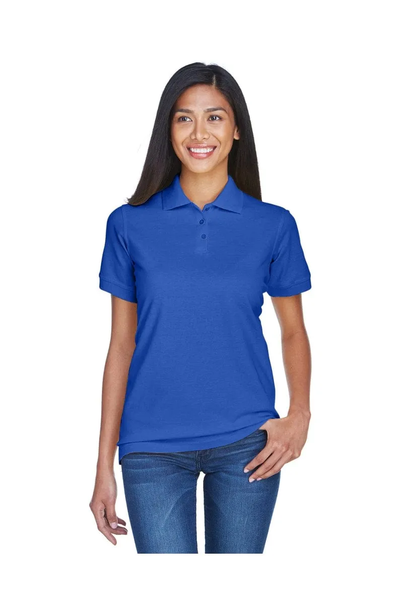 UltraClub 8530: Ladies' Classic Pique Polo