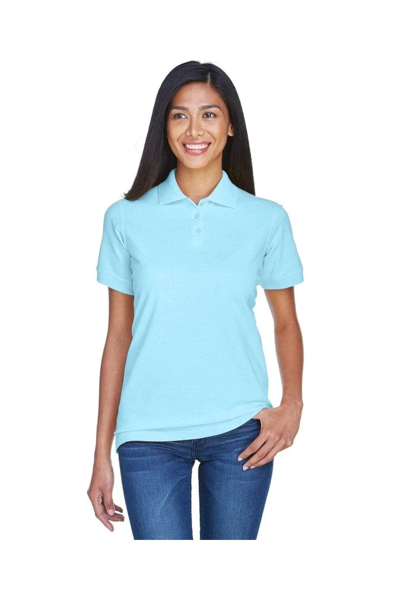 UltraClub 8530: Ladies' Classic Pique Polo