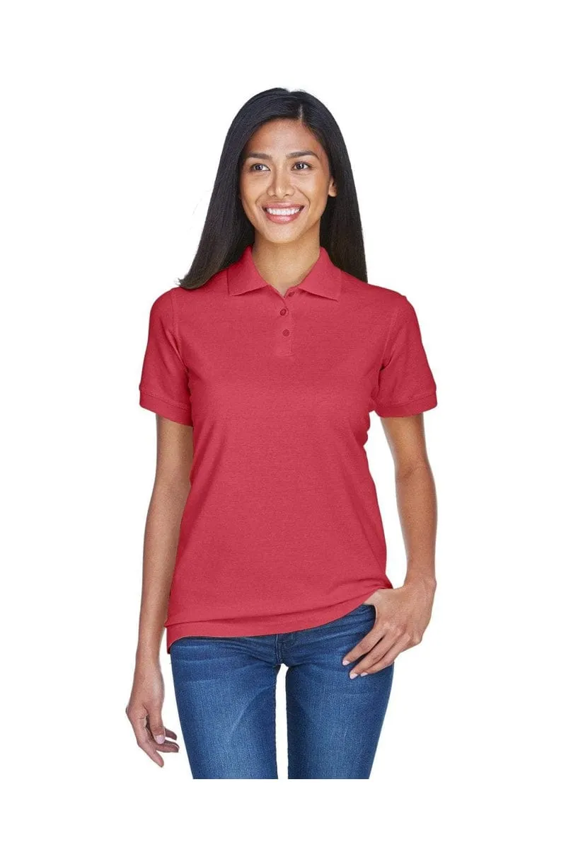 UltraClub 8530: Ladies' Classic Pique Polo