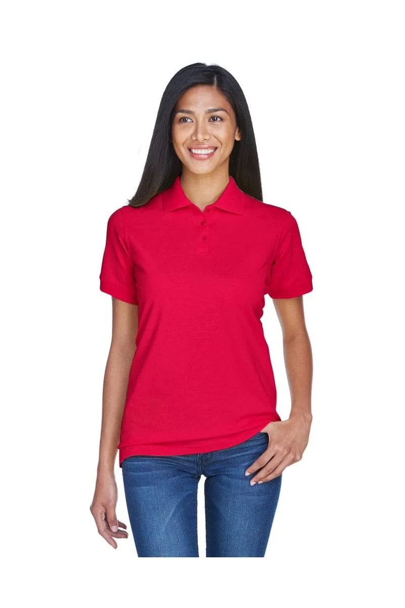 UltraClub 8530: Ladies' Classic Pique Polo