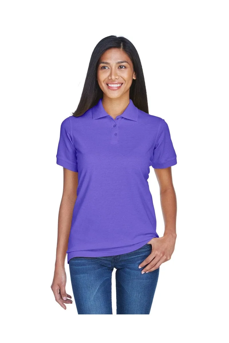 UltraClub 8530: Ladies' Classic Pique Polo