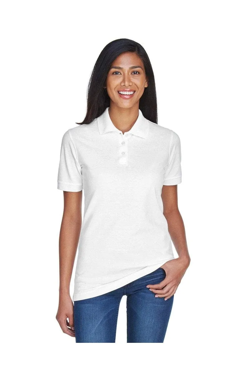 UltraClub 8530: Ladies' Classic Pique Polo