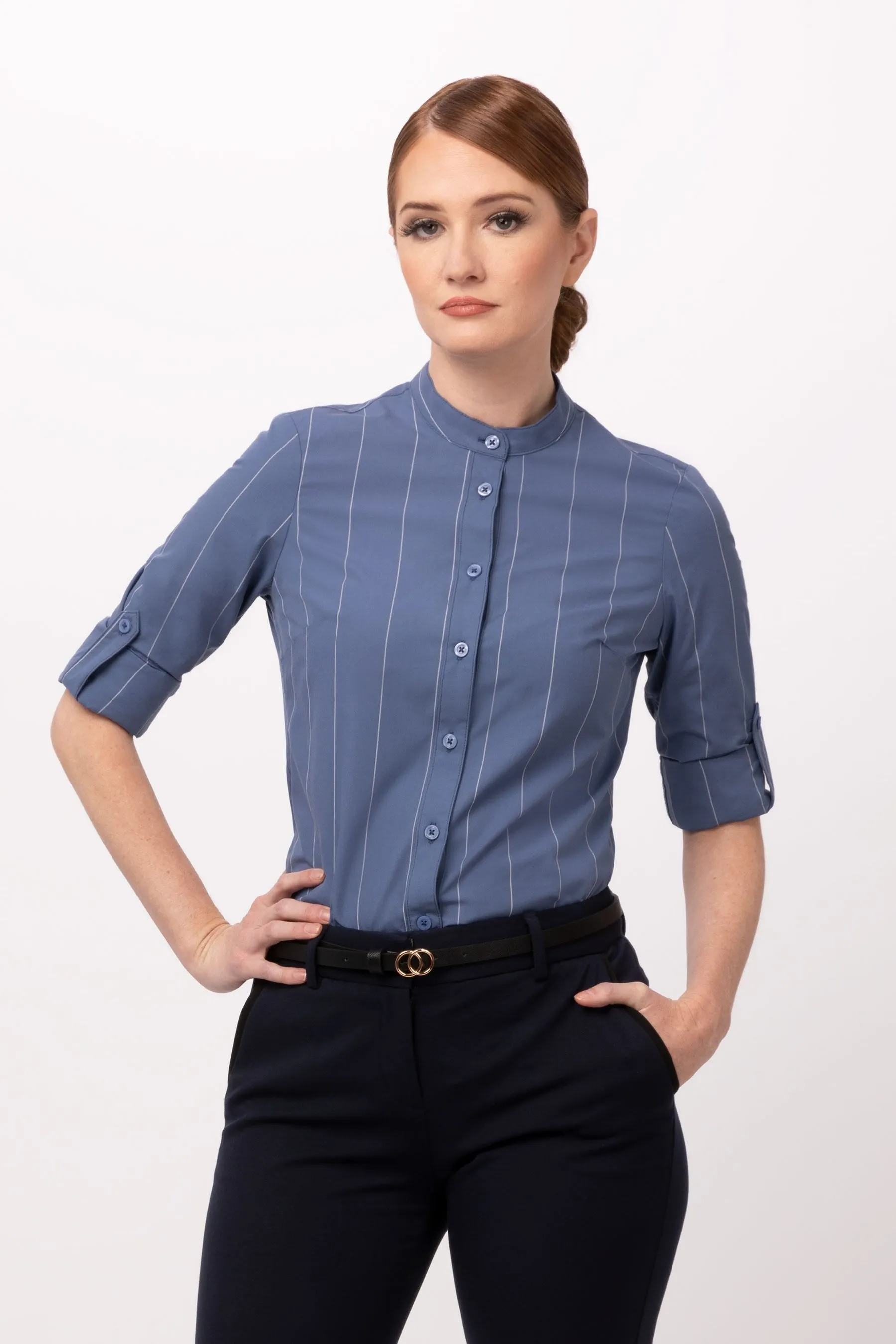 WOMEN VOCE SHIRT - Blue