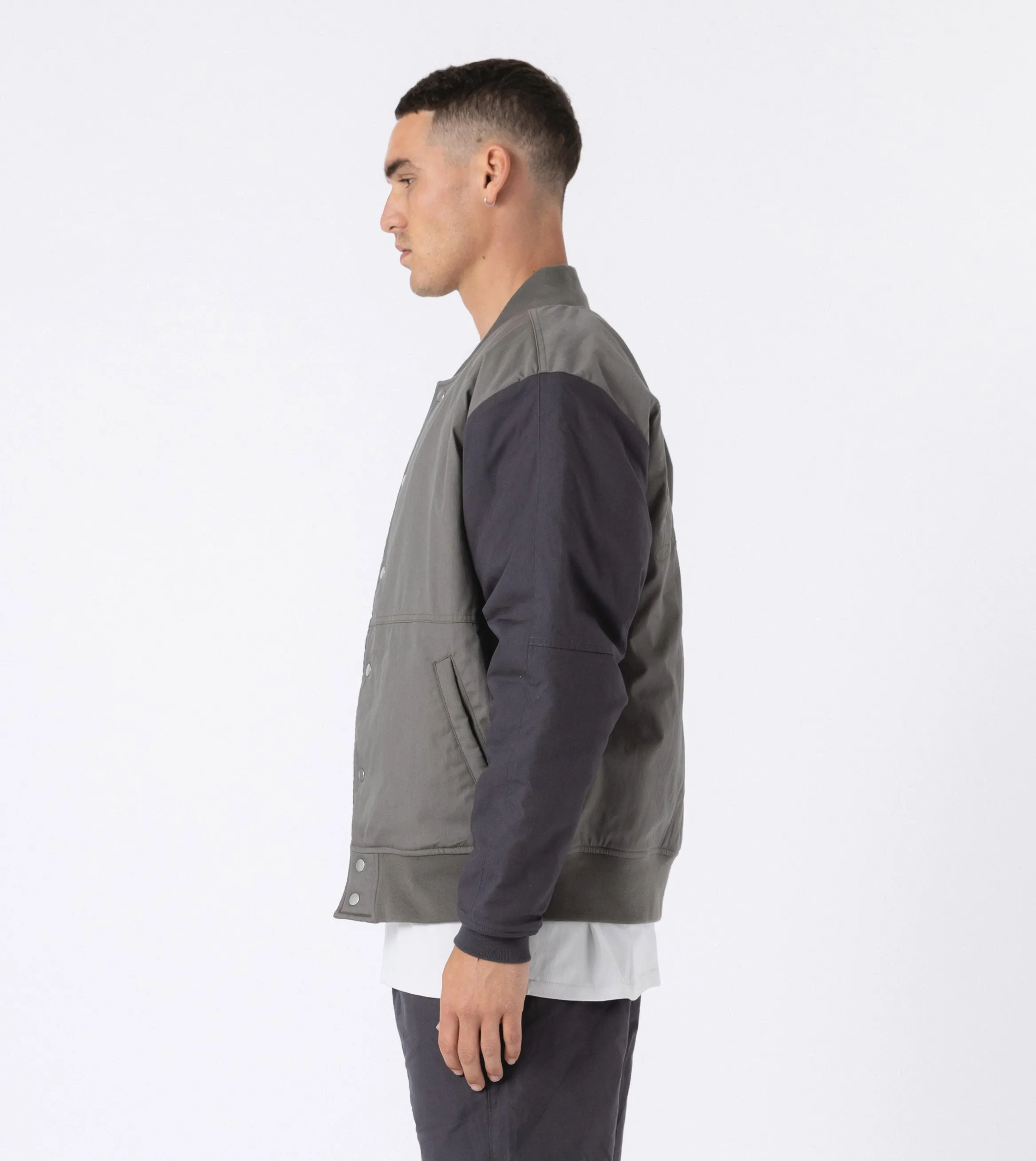 WST Bomber Jacket Dk Moss/Dk Grey